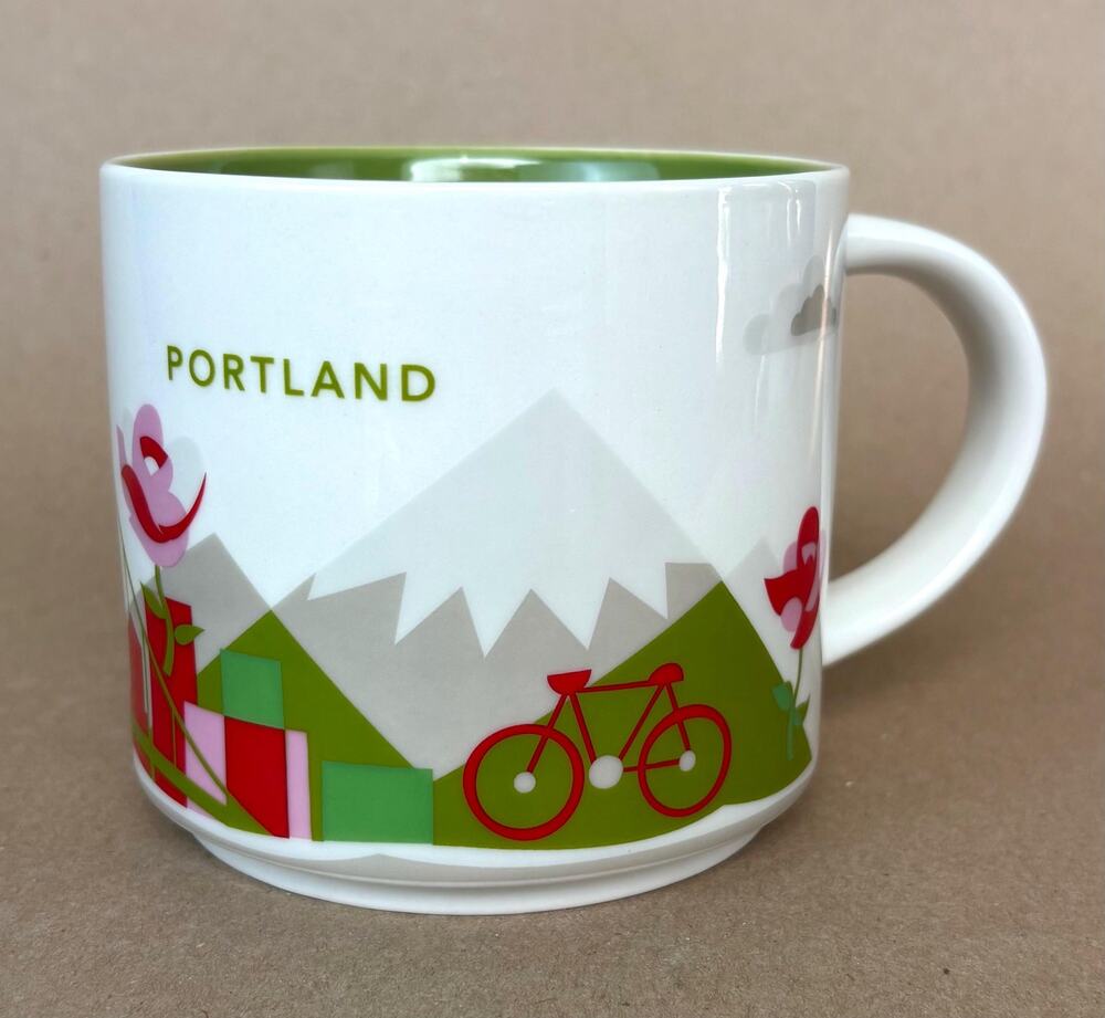 Starbucks Portland mug, “You Are Here” collection, 14 oz